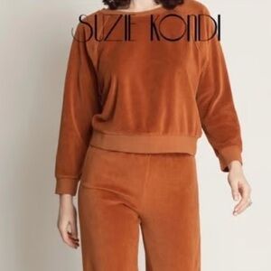 Suzi Kondi Rust Sweatshirt